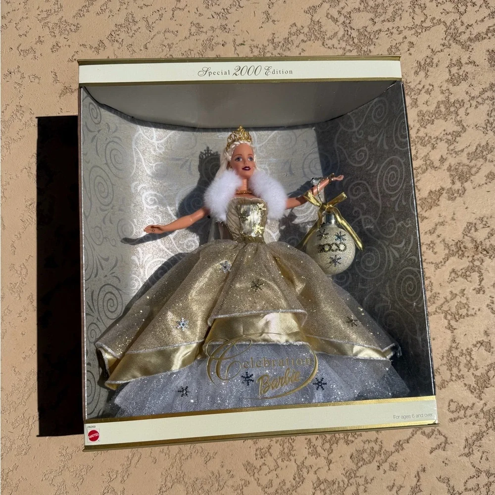 New Barbie Celebration 2000 Edition Doll Special Collector's Item- Mattel 28269